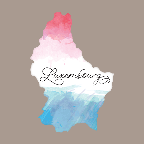 Watercolor Luxembourg